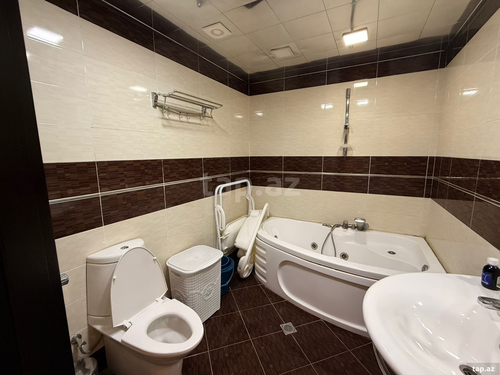 3-otaqlı mənzil kirayə verilir, Nizami m., 120 m² (6)
