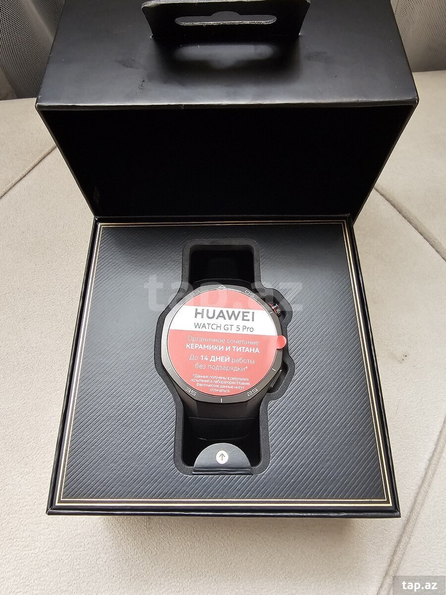Huawei Watch GT 5 Pro Black (2)