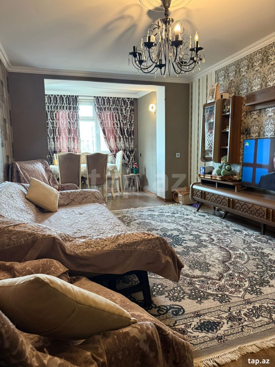 3-otaqlı mənzil, Azadlıq pr., 63 m²