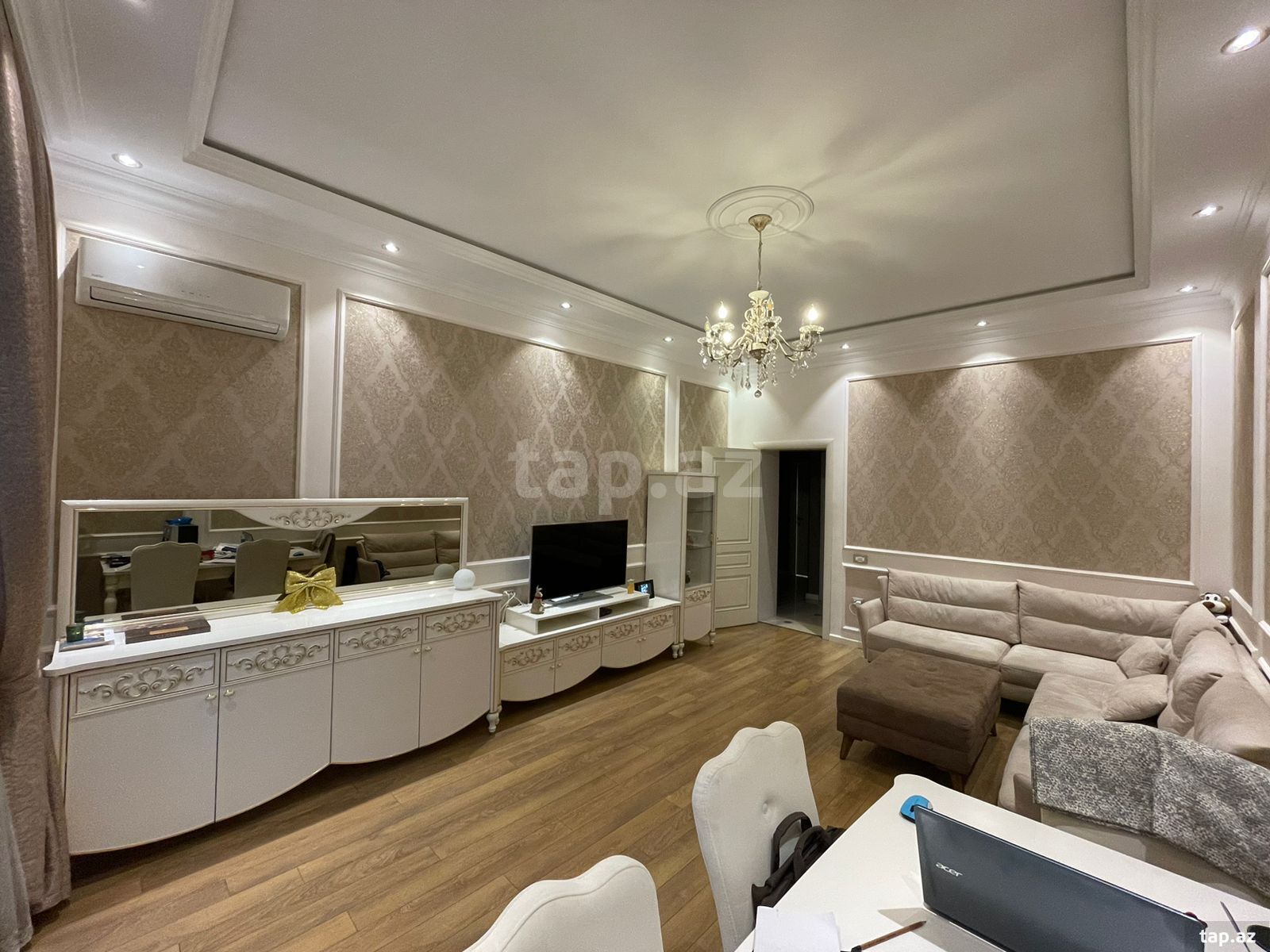 2-otaqlı mənzil kirayə verilir, E.Akademiyası m., 75 m² (7)