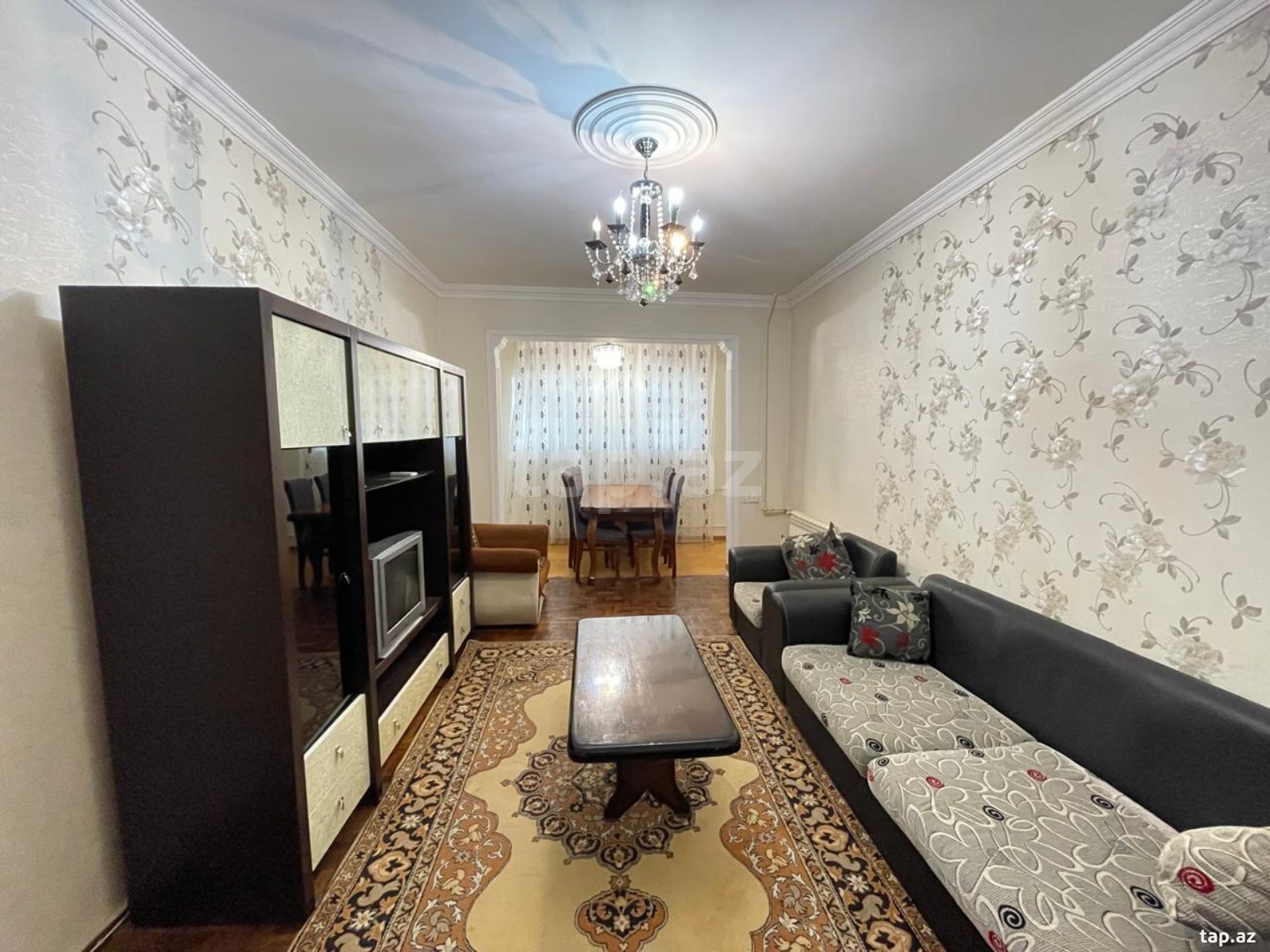 2-otaqlı mənzil kirayə verilir, Nəsimi m., 70 m² (2)