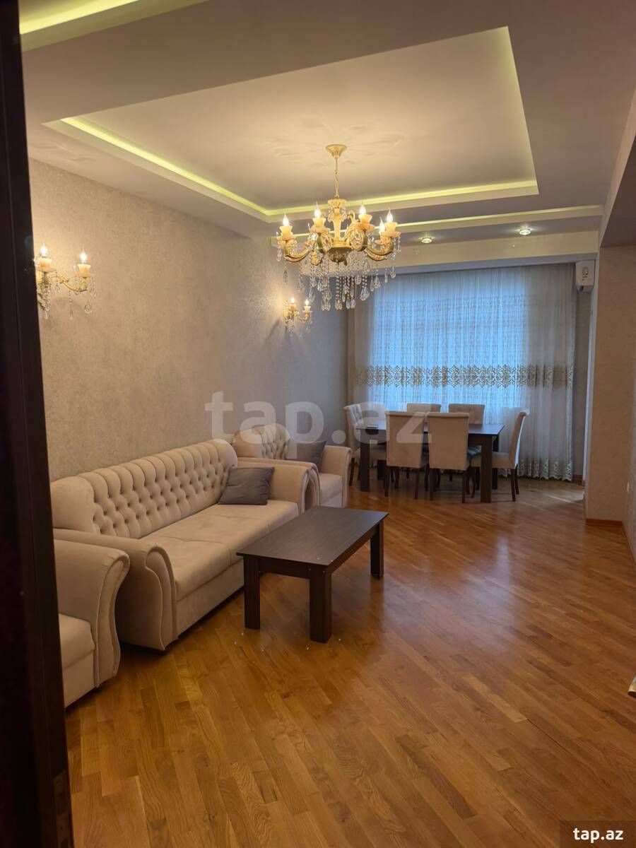 2-otaqlı yeni tikili, Hüseyn Cavid pr., 103 m²
