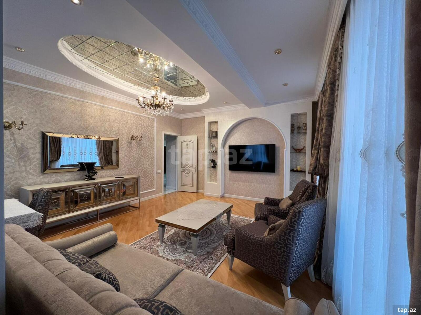 4-otaqlı yeni tikili, Nərimanov r., 125 m² (4)