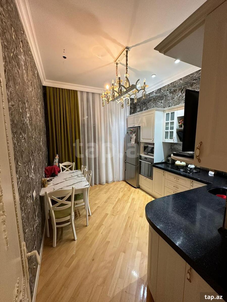 4-otaqlı yeni tikili, Nərimanov r., 125 m² (9)