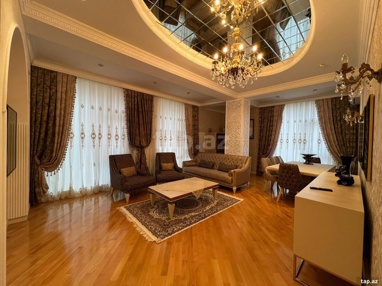 4-otaqlı yeni tikili, Nərimanov r., 125 m² (8)