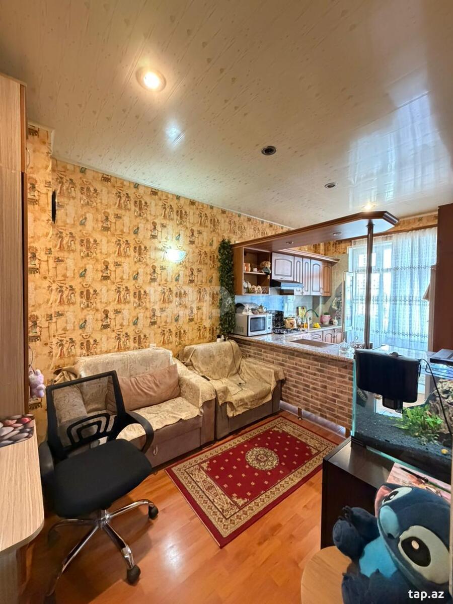 1-otaqlı yeni tikili, Məhəmməd Hadi küç., 52 m² (5)