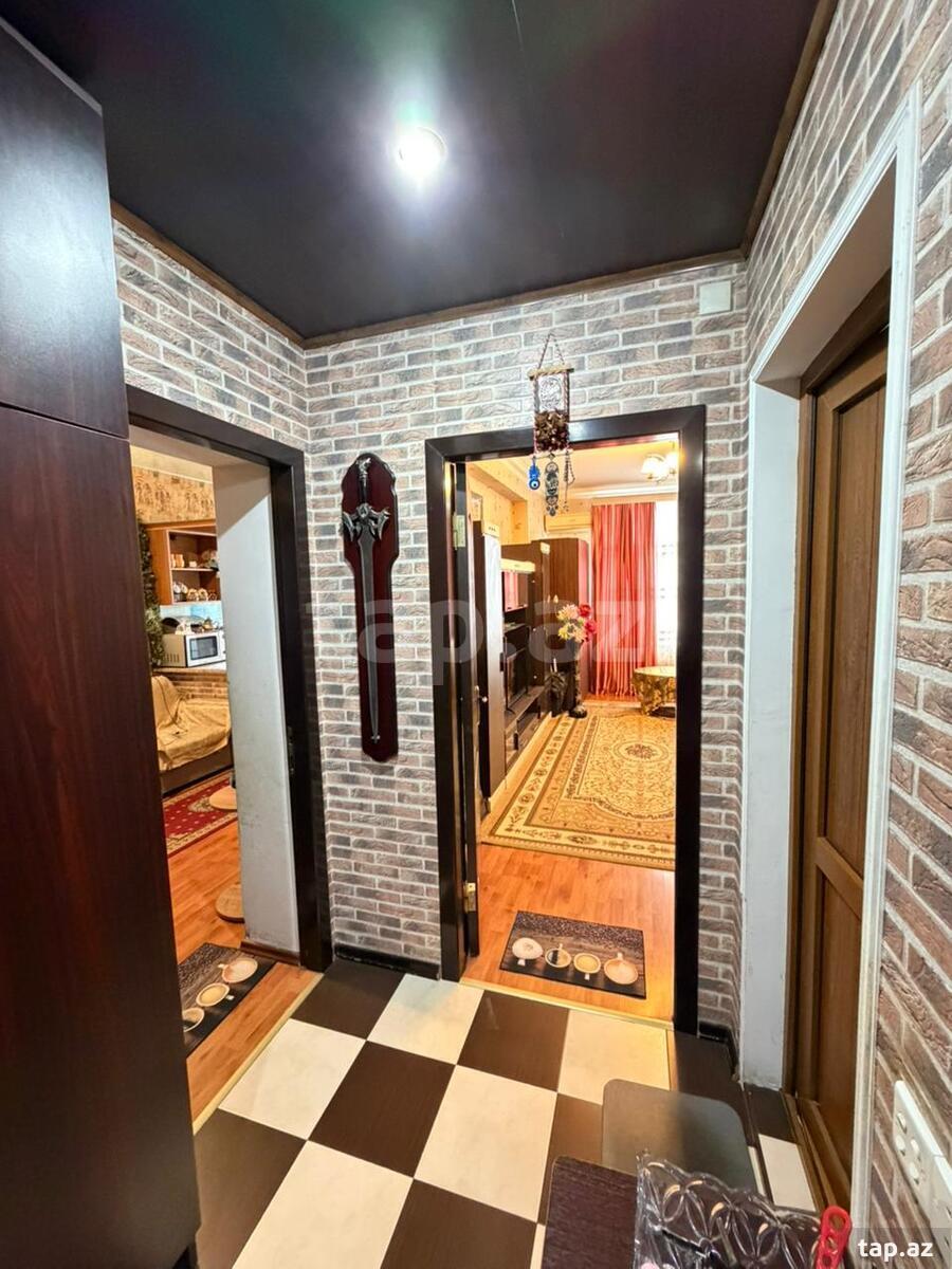 1-otaqlı yeni tikili, Məhəmməd Hadi küç., 52 m² (14)
