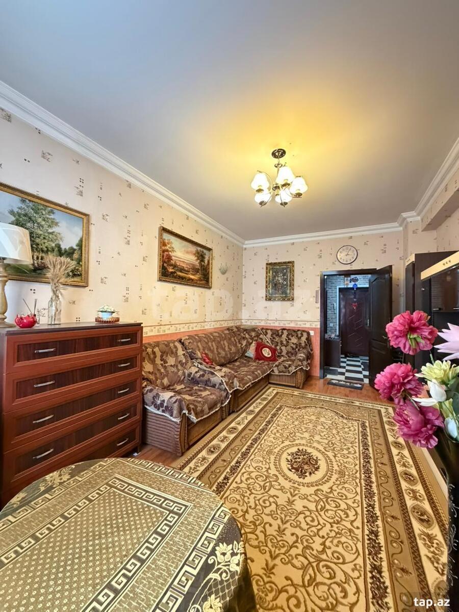 1-otaqlı yeni tikili, Məhəmməd Hadi küç., 52 m² (4)