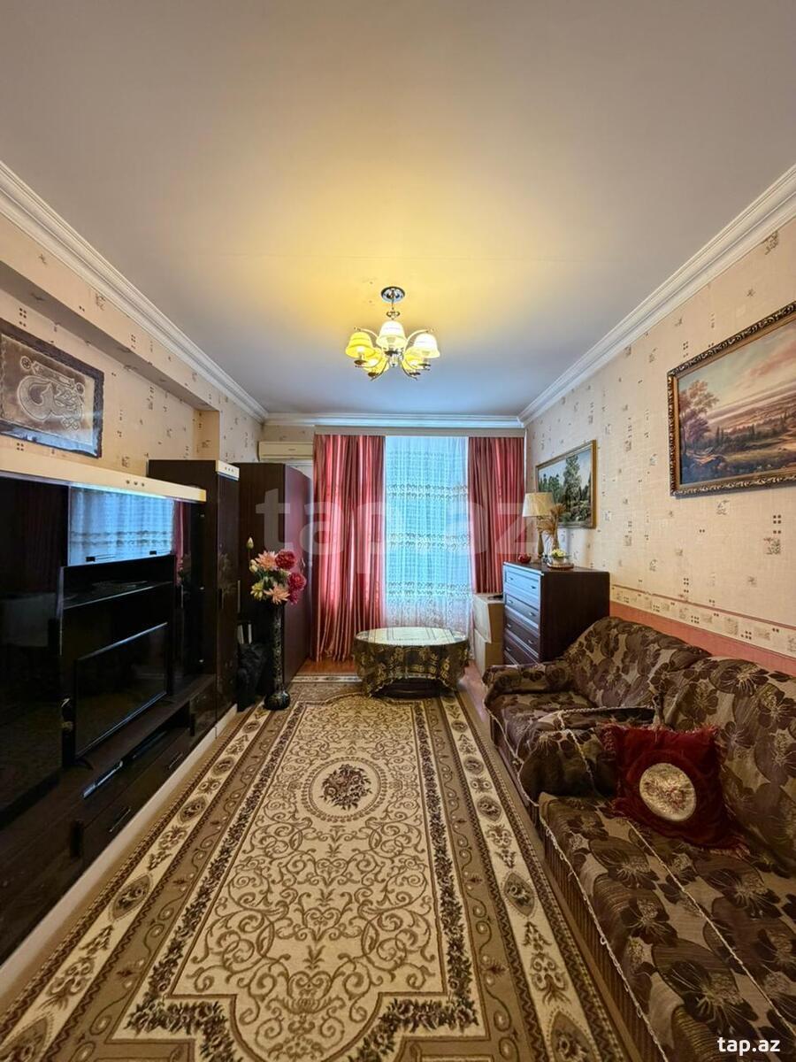 1-otaqlı yeni tikili, Məhəmməd Hadi küç., 52 m² (2)