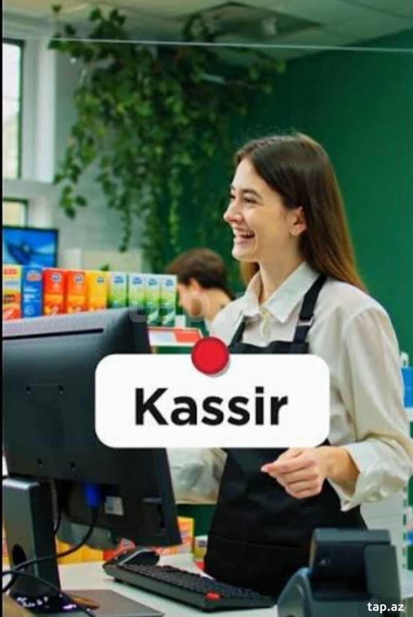 Satıcı-kassir işi axtarıram