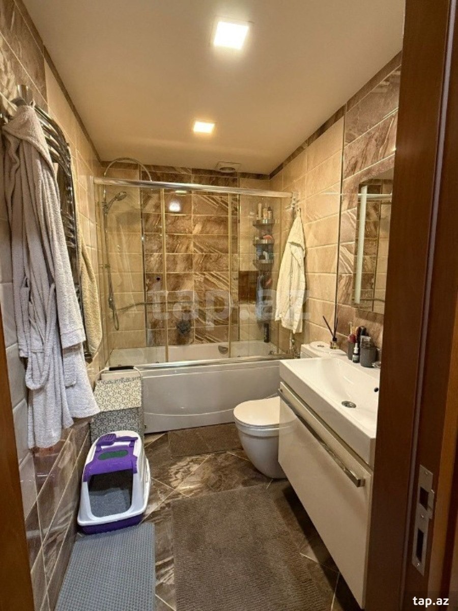4-otaqlı yeni tikili, Elmlər Akademiyası m., 160 m² (25)
