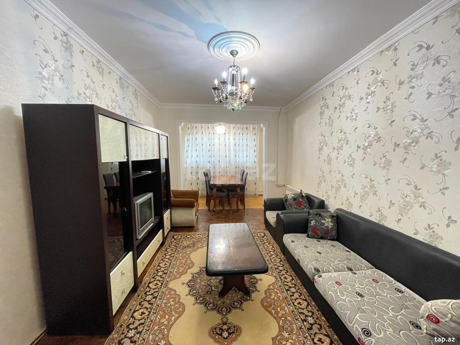 2-otaqlı mənzil kirayə verilir, Nəsimi m., 60 m² (3)