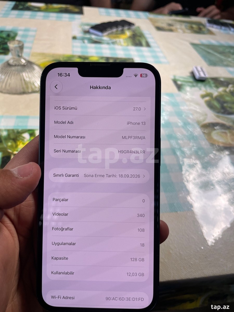 Apple iPhone 13 Midnight 128GB/4GB (3)
