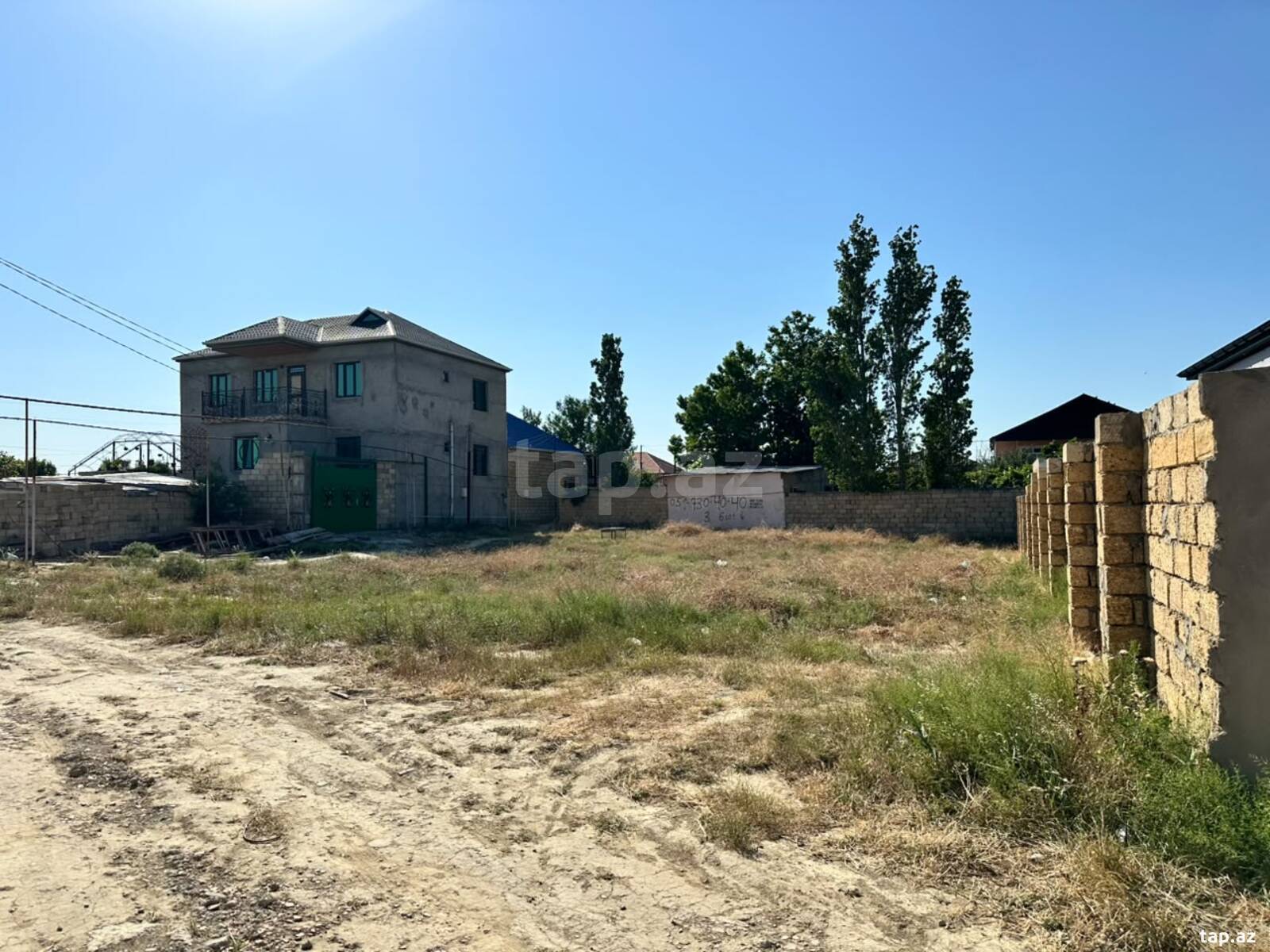 6 sot torpaq sahəsi, Saray qəs. (4)