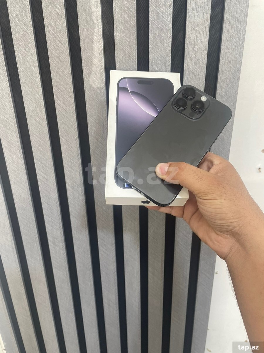 Apple iPhone 16 Pro Black Titanium 256GB/8GB