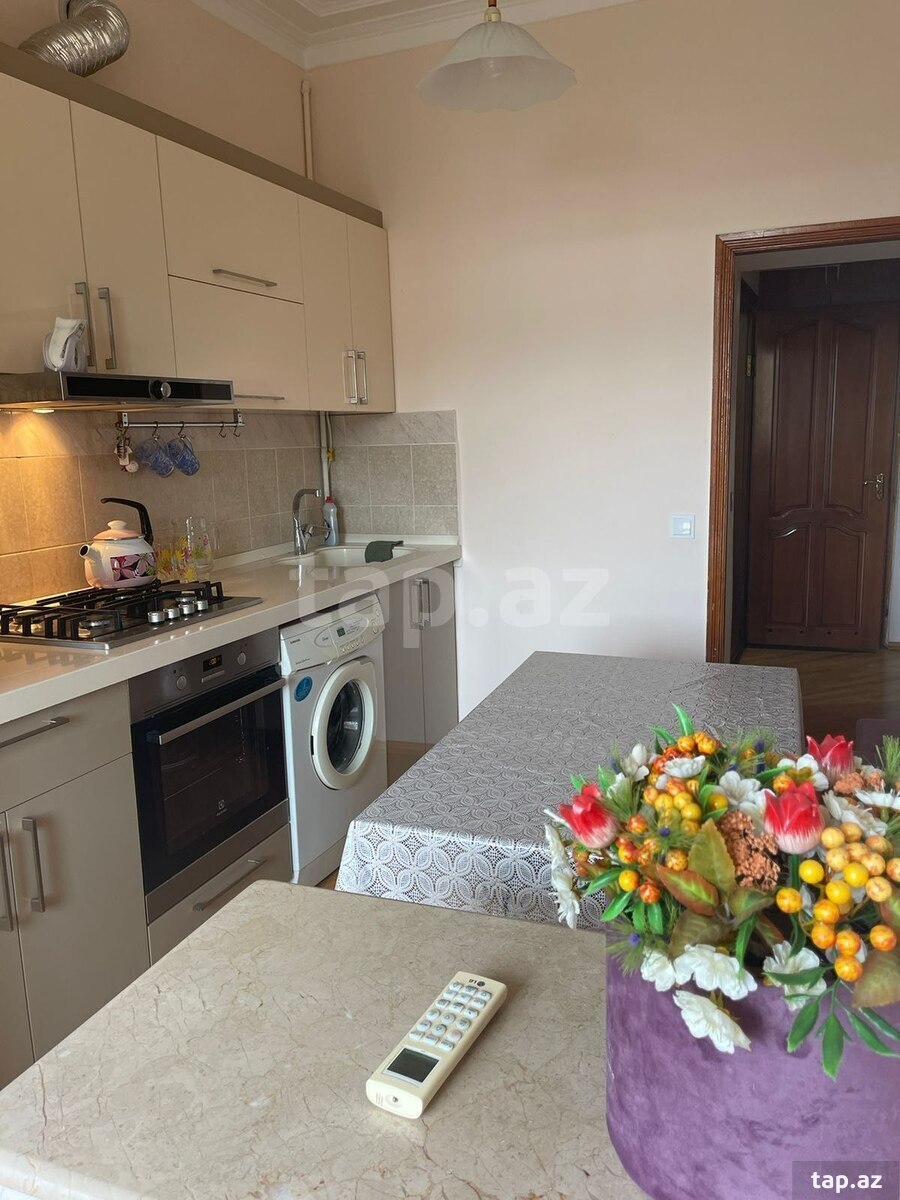 2-otaqlı mənzil kirayə verilir, H. Cavid pr., 60 m² (8)
