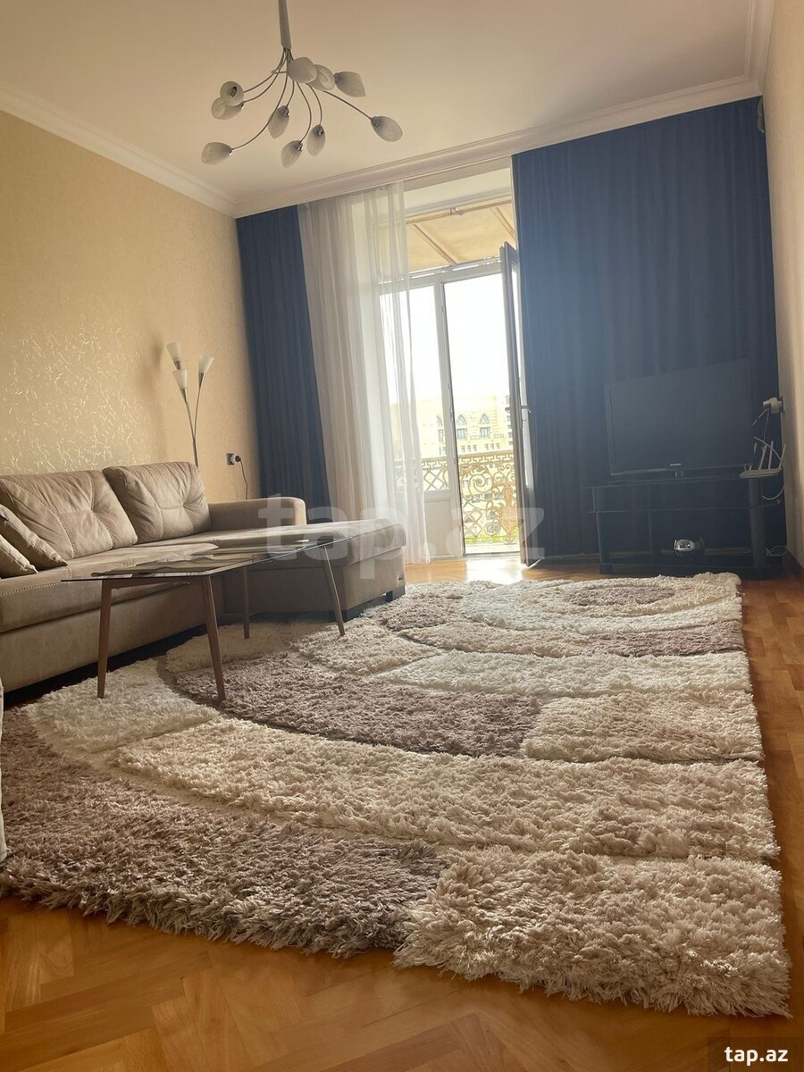 2-otaqlı mənzil kirayə verilir, H. Cavid pr., 60 m² (4)