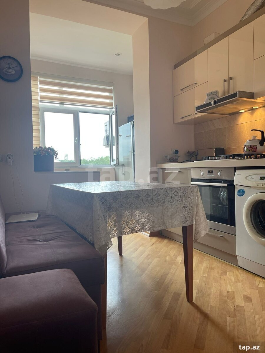 2-otaqlı mənzil kirayə verilir, H. Cavid pr., 60 m² (9)