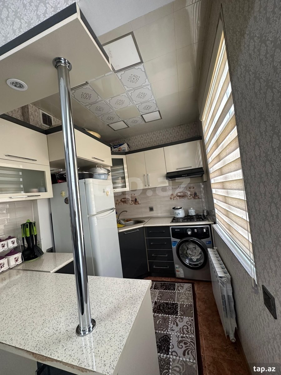 2-otaqlı mənzil kirayə verilir, Memar Əcəmi m., 62 m² (2)