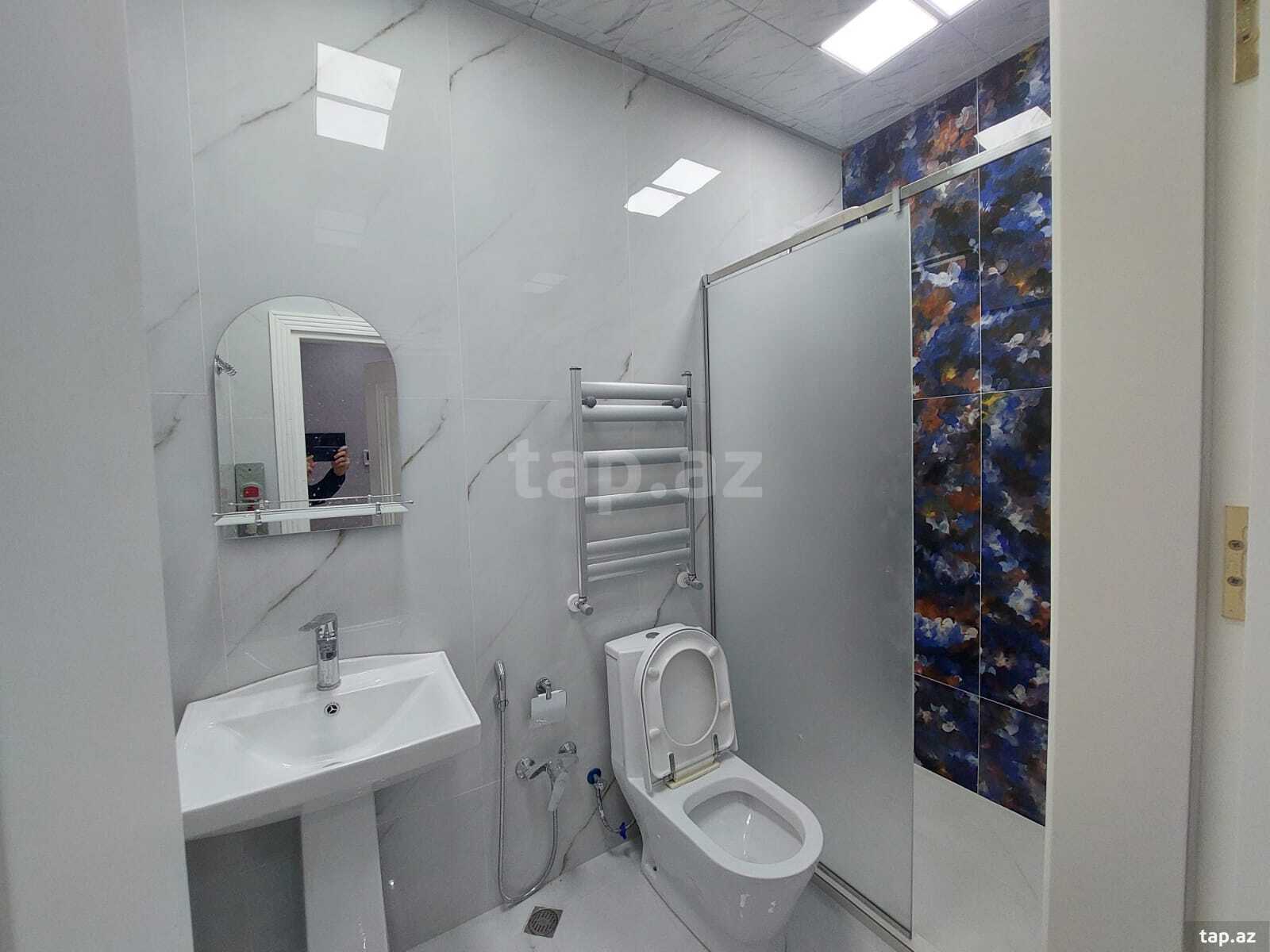 2-otaqlı yeni tikili kirayə verilir, Nərimanov m., 65 m² (15)