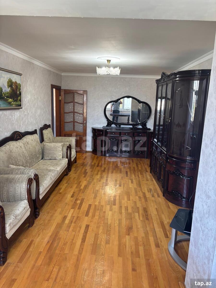 3-otaqlı mənzil kirayə verilir, Elmlər Akademiyası m., 75 m² (2)