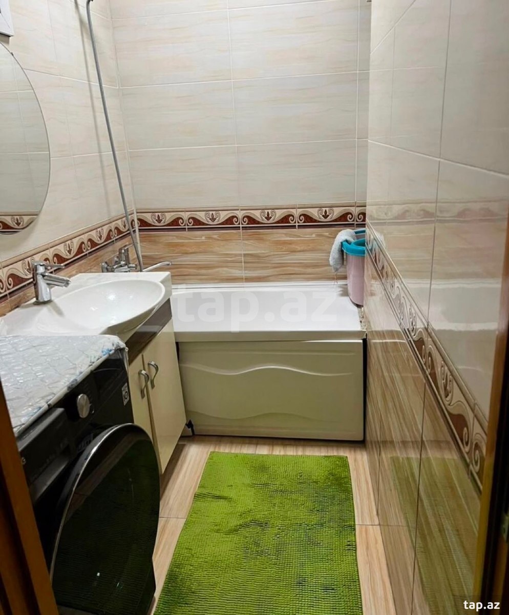 2-otaqlı mənzil kirayə verilir, Nəsimi m., 65 m² (5)