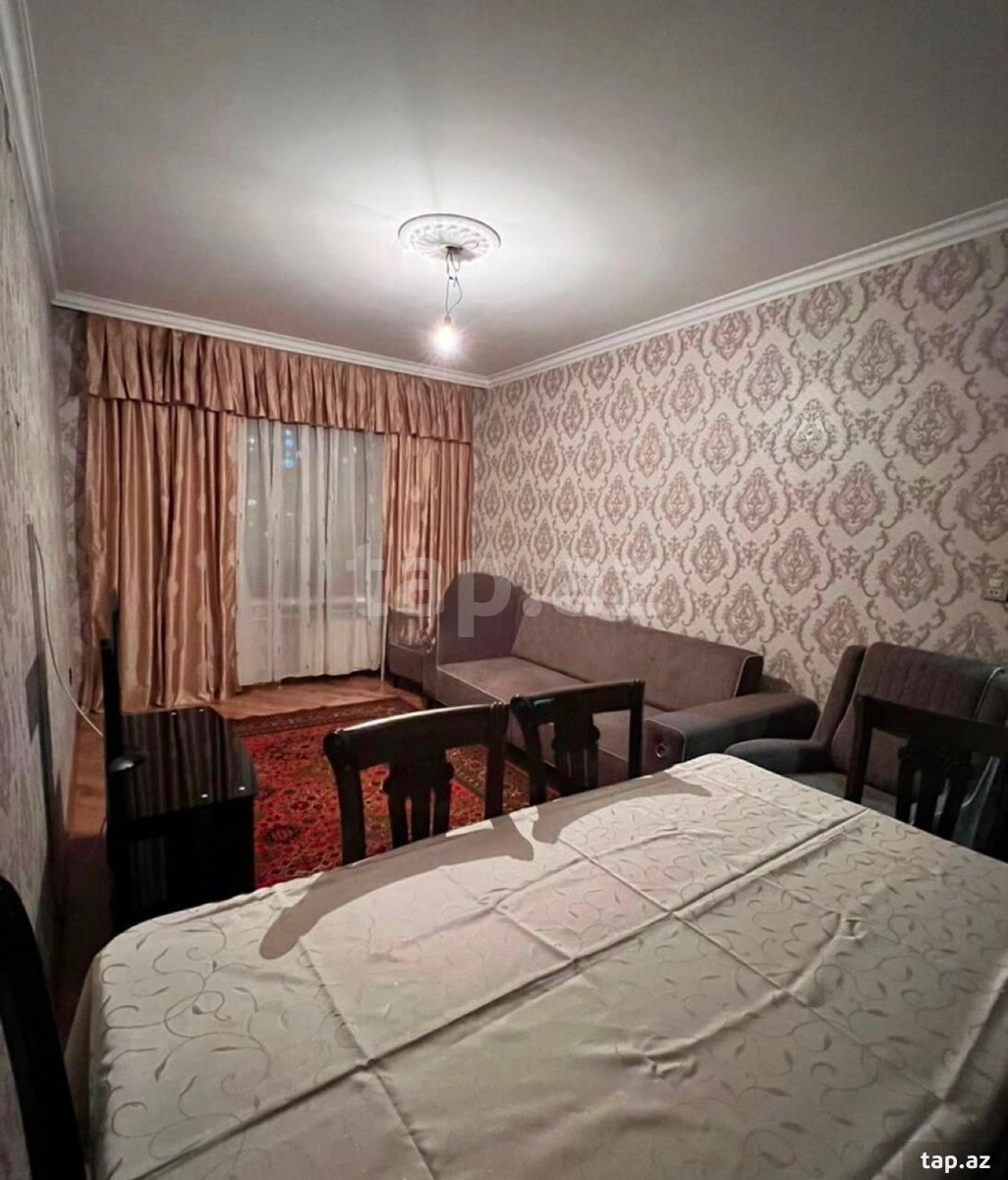 2-otaqlı mənzil kirayə verilir, Nəsimi m., 65 m² (3)