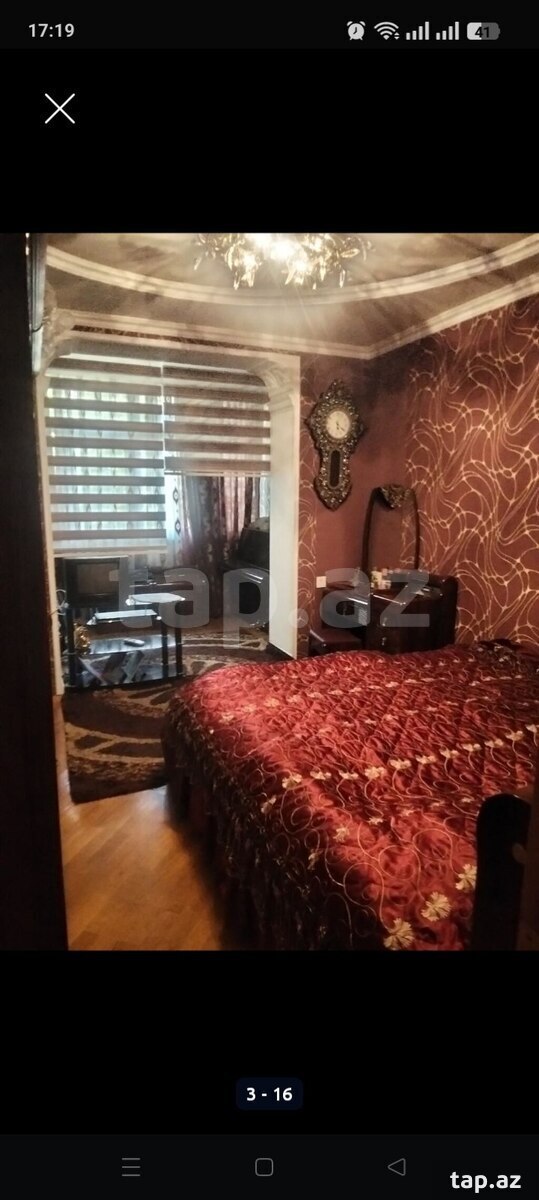 3-otaqlı mənzil, Qara Qarayev m., 58 m² (2)