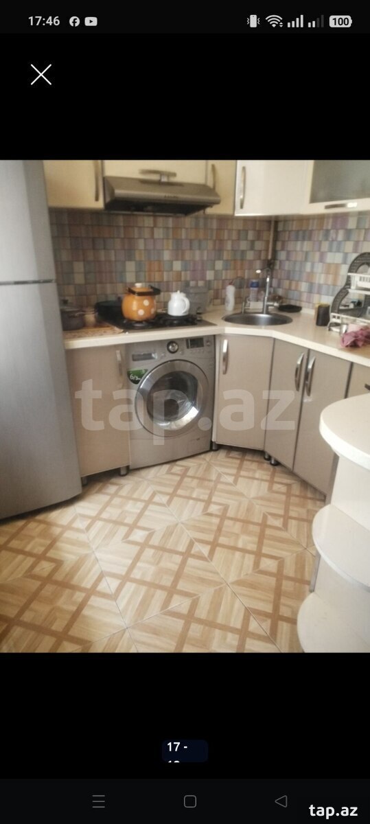 3-otaqlı mənzil, Qara Qarayev m., 58 m² (7)