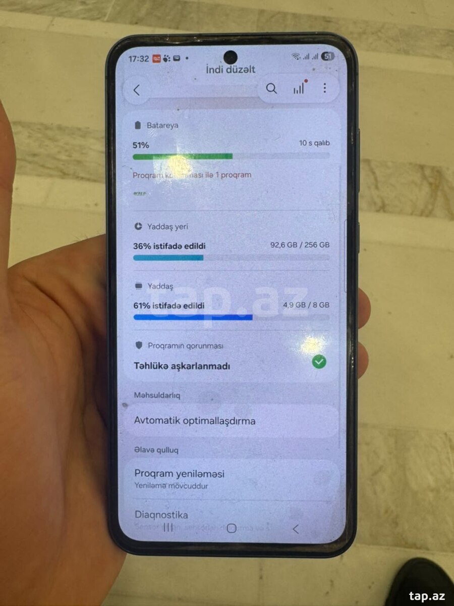 Samsung Galaxy A55 5G Awesome Iceblue 256GB/8GB (6)