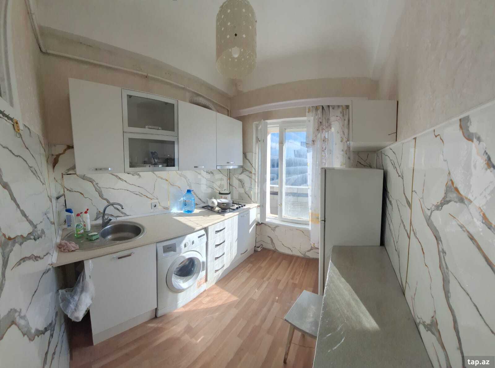 2-otaqlı mənzil kirayə verilir, Nərimanov r., 50 m² (7)