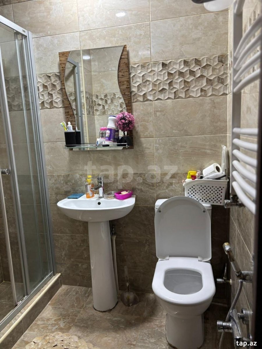 2-otaqlı yeni tikili kirayə verilir, Sumqayıt ş., 42 m² (9)
