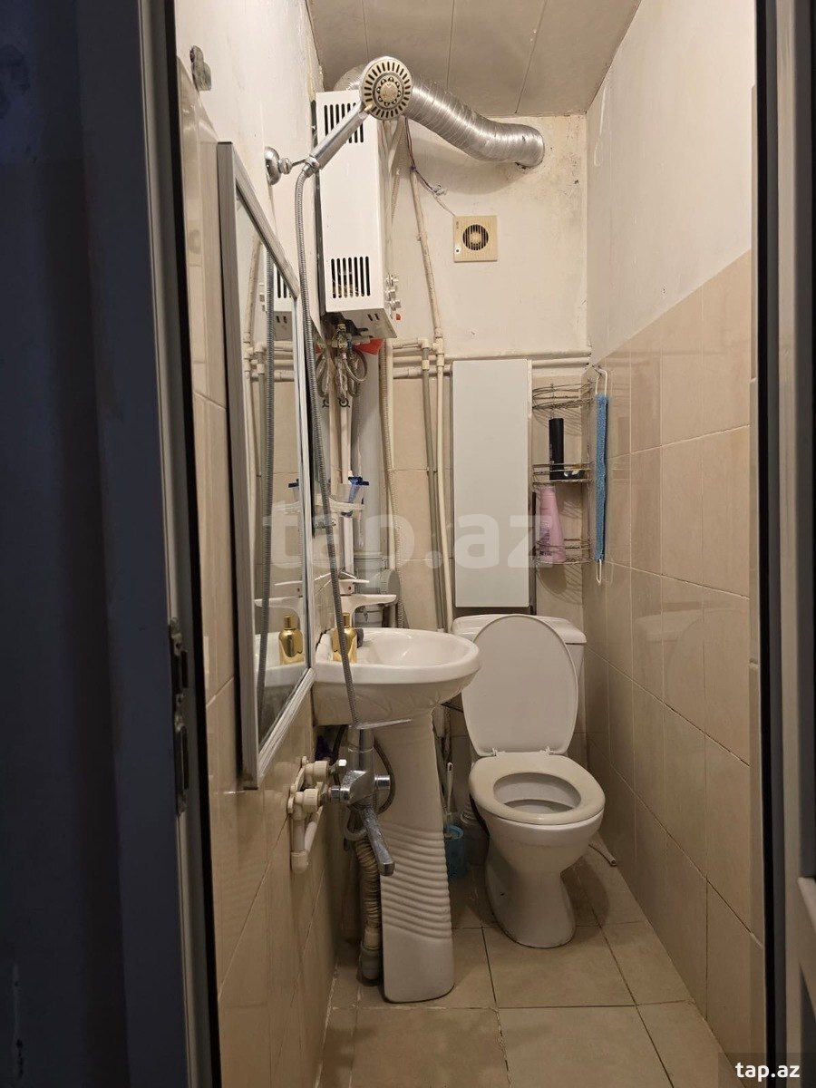 1-otaqlı mənzil kirayə verilir, Neftçilər m., 32 m² (5)
