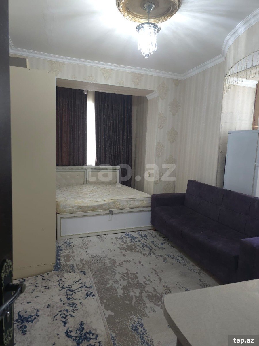 1-otaqlı mənzil kirayə verilir, Neftçilər m., 32 m² (2)
