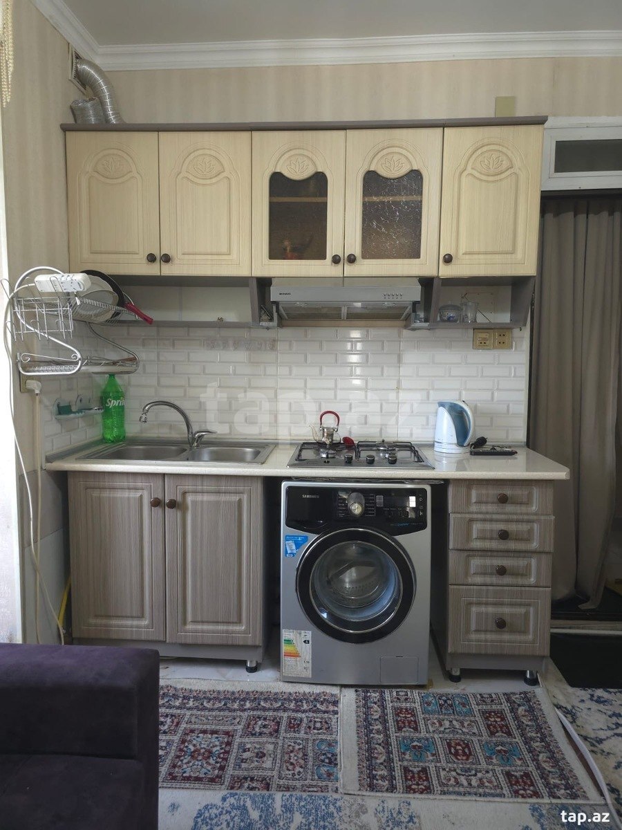 1-otaqlı mənzil kirayə verilir, Neftçilər m., 32 m²
