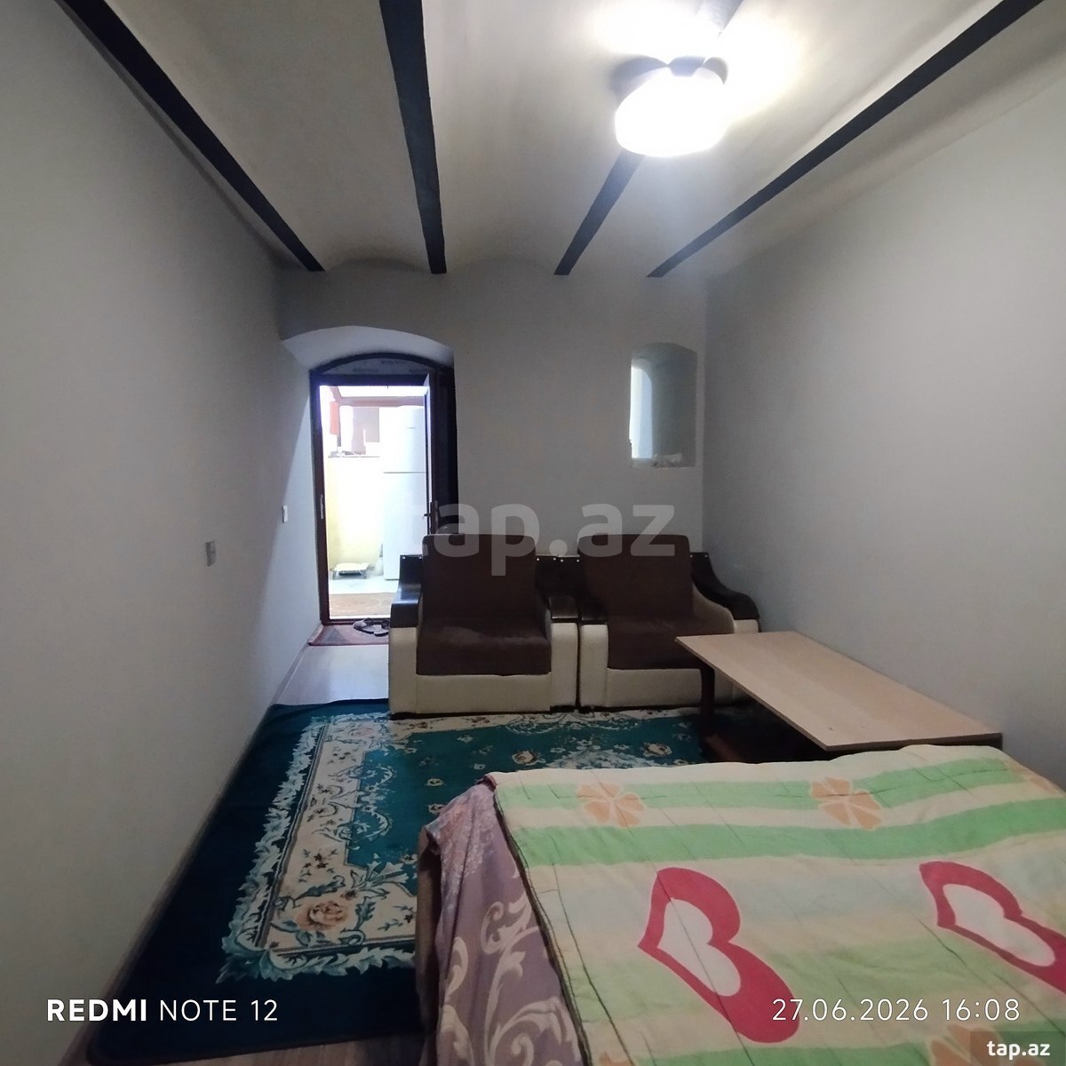 2-otaqlı mənzil kirayə verilir, İçəri şəhər m., 40 m² (9)