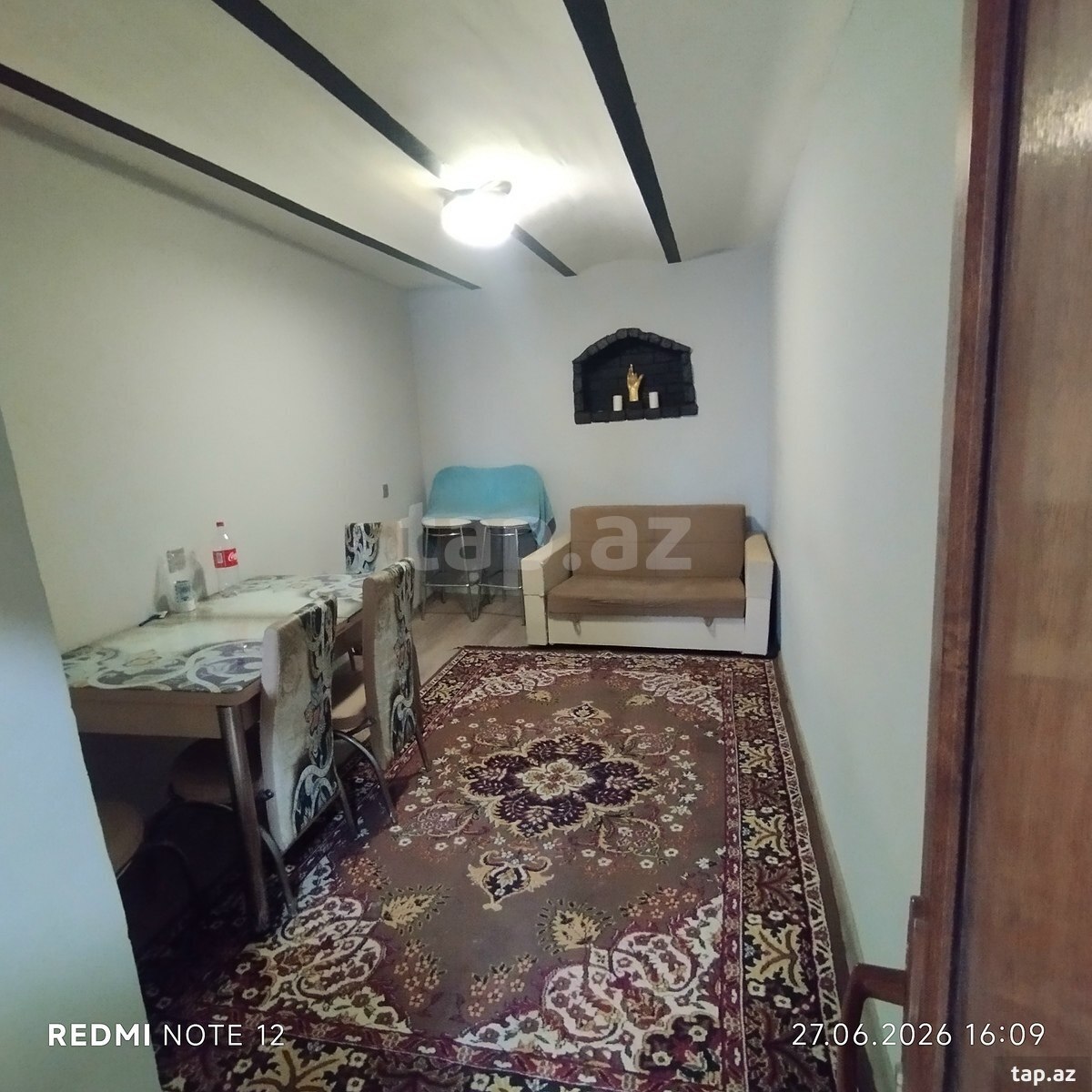 2-otaqlı mənzil kirayə verilir, İçəri şəhər m., 40 m² (10)