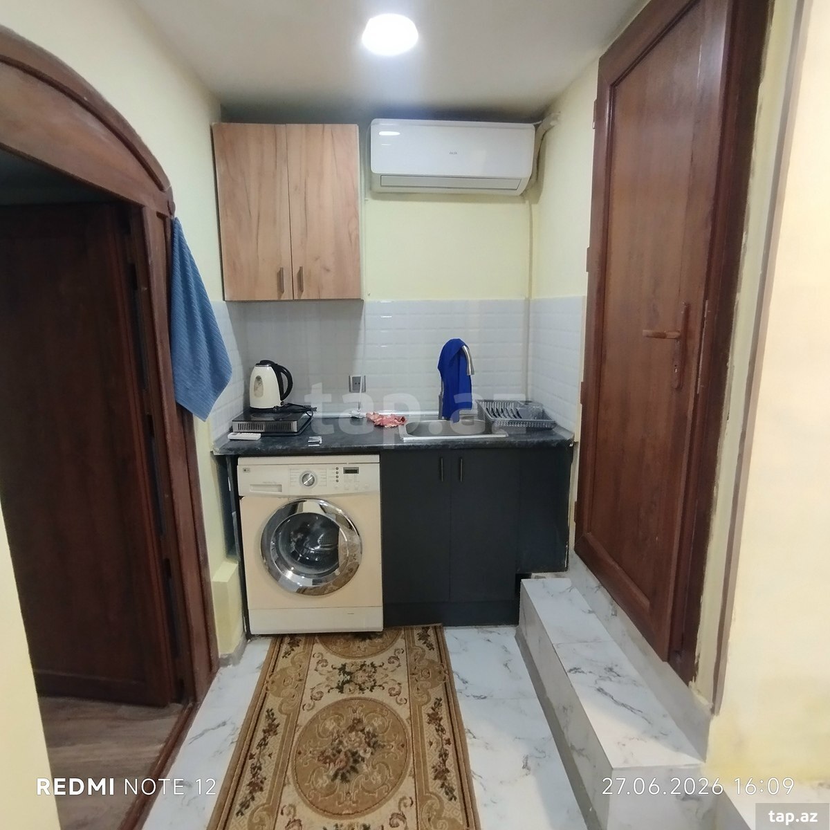 2-otaqlı mənzil kirayə verilir, İçəri şəhər m., 40 m² (14)