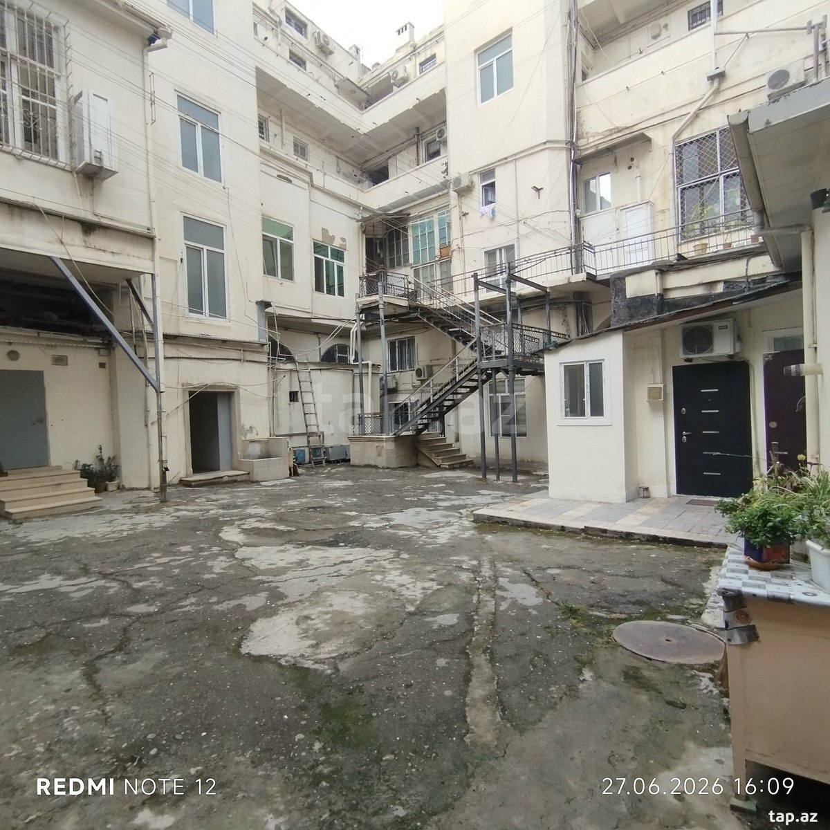 2-otaqlı mənzil kirayə verilir, İçəri şəhər m., 40 m² (4)