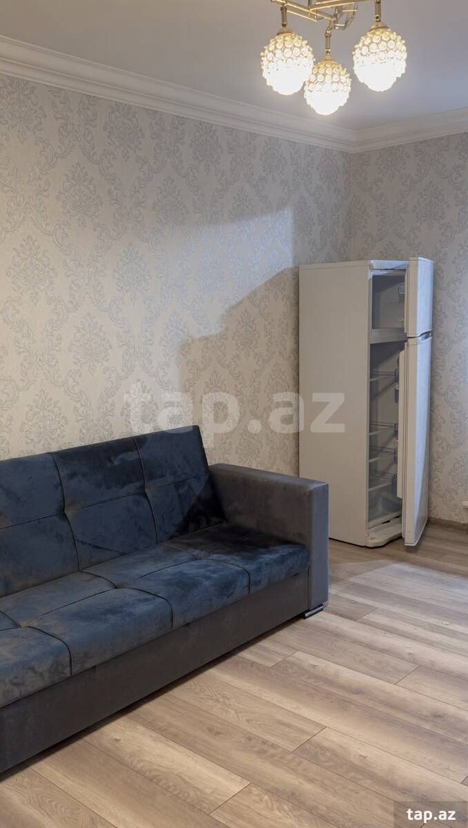 2-otaqlı mənzil kirayə verilir, İnşaatçılar m., 33 m²