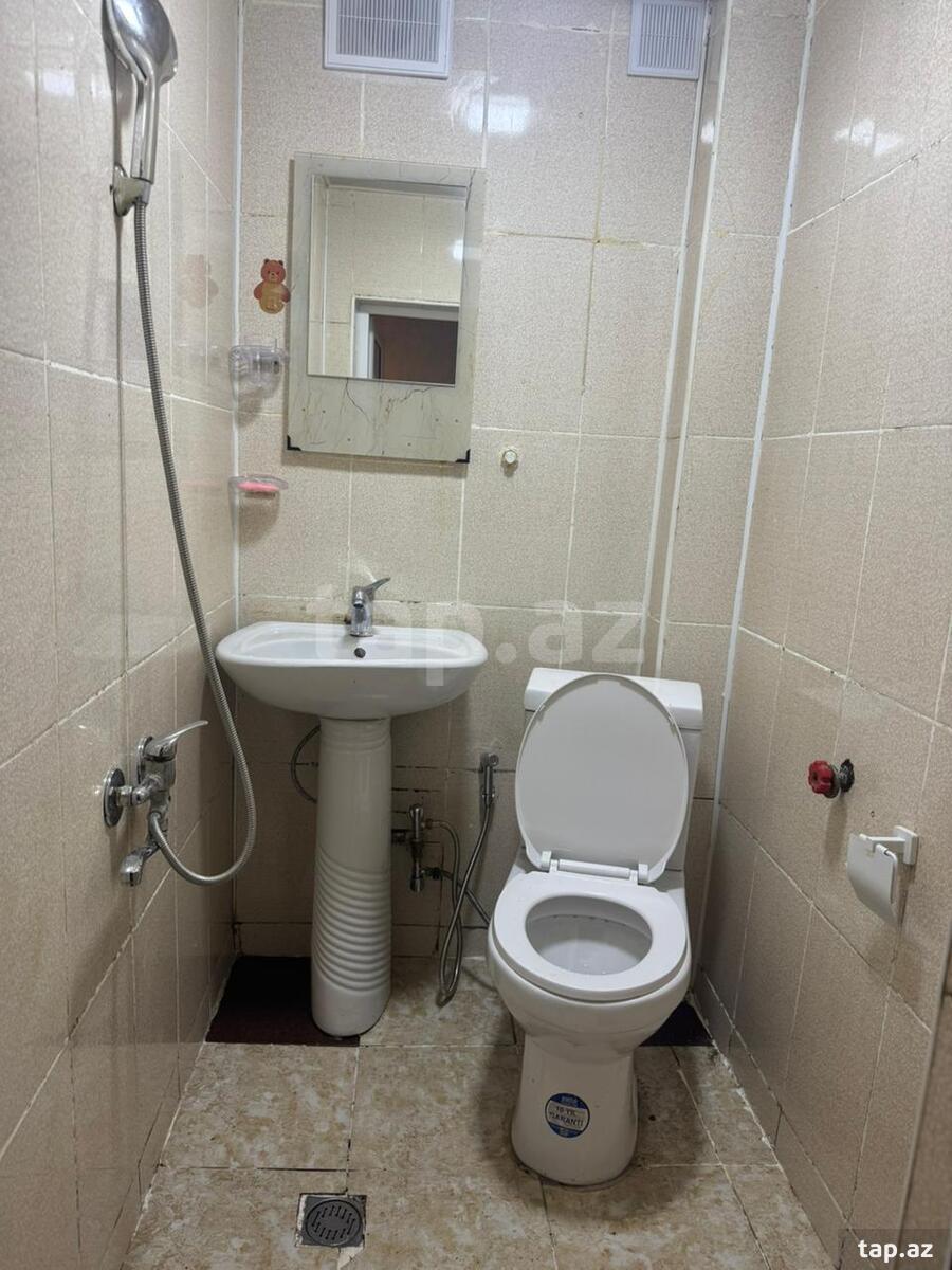 2-otaqlı mənzil kirayə verilir, İnşaatçılar m., 33 m² (4)