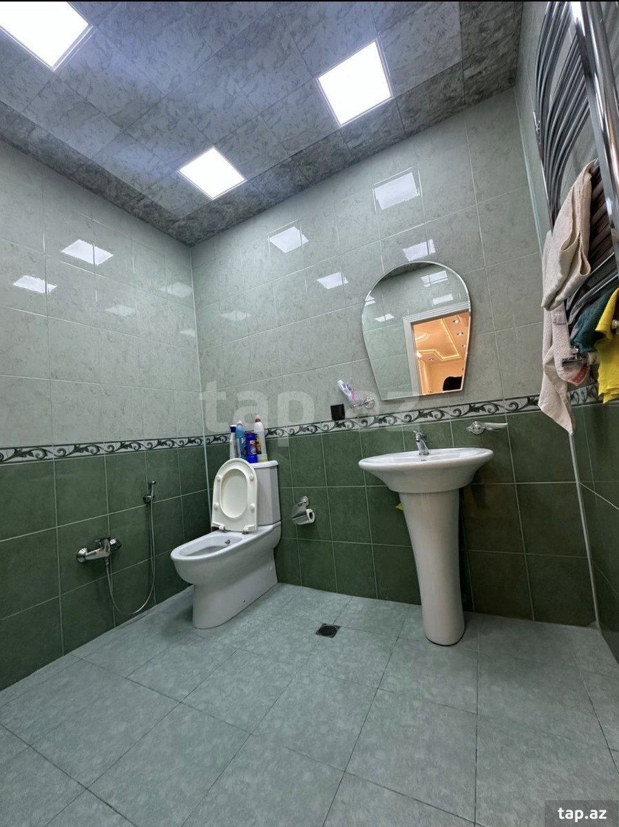 3-otaqlı yeni tikili, Həzi Aslanov m., 127 m²