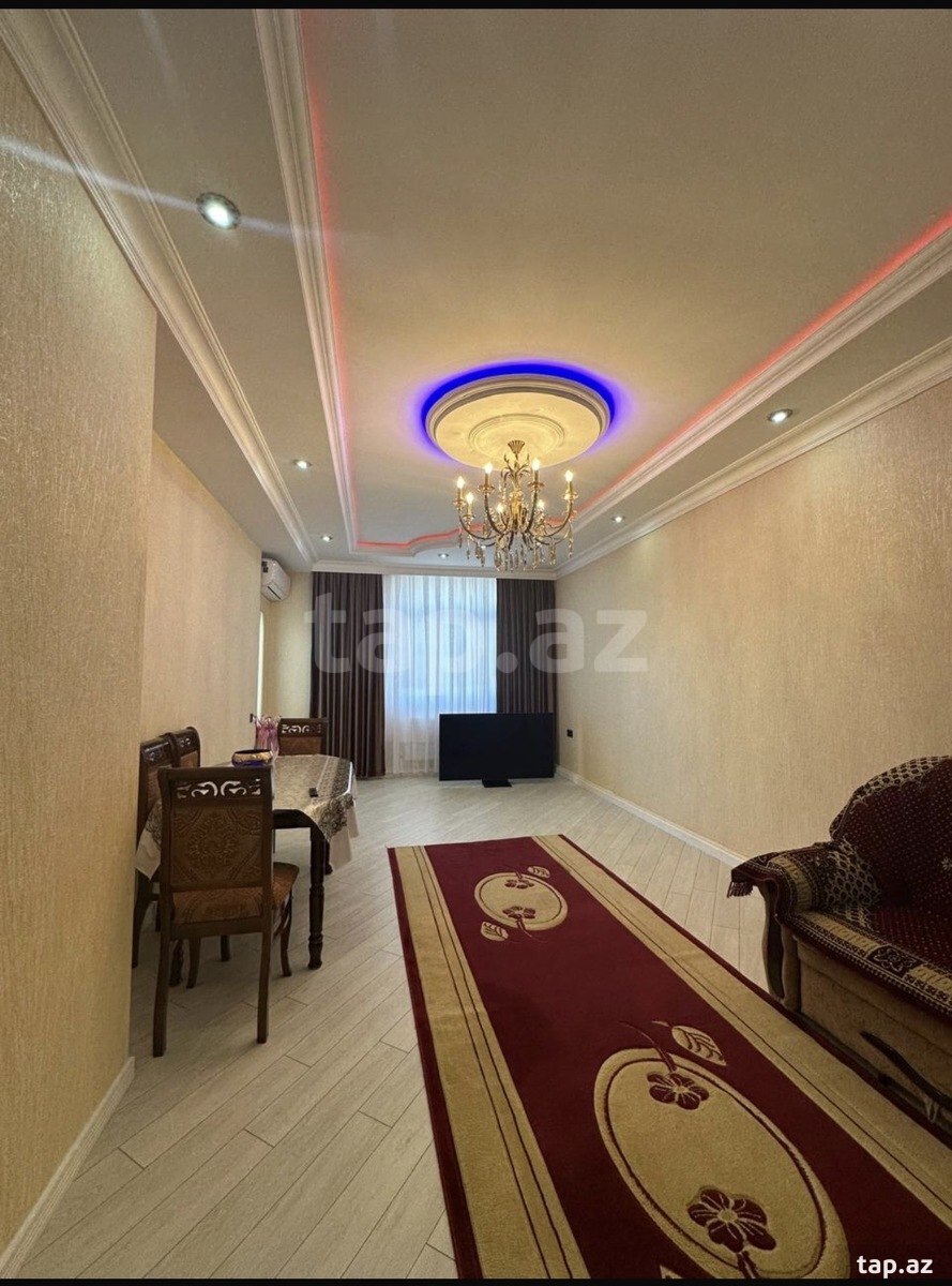 3-otaqlı yeni tikili, Həzi Aslanov m., 127 m²