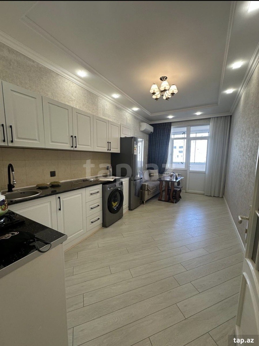 3-otaqlı yeni tikili, Həzi Aslanov m., 127 m²