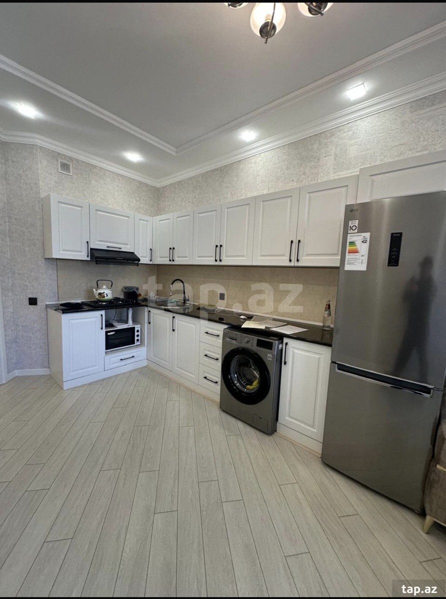 3-otaqlı yeni tikili, Həzi Aslanov m., 127 m²