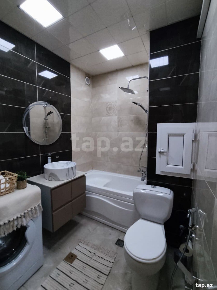 2-otaqlı mənzil kirayə verilir, Azadlıq pr., 45 m² (13)