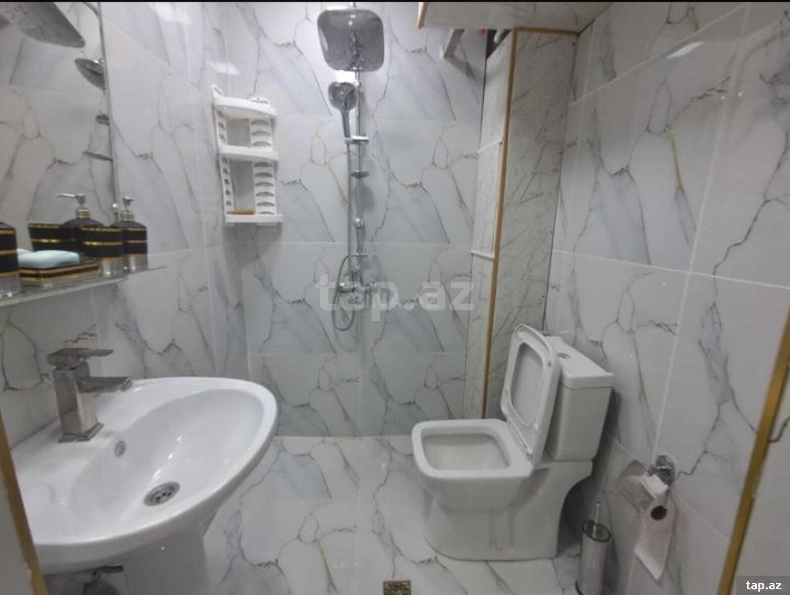 3-otaqlı mənzil kirayə verilir, Neftçilər m., 60 m² (9)