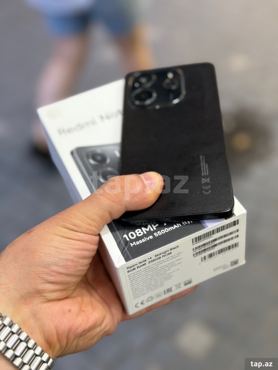 Xiaomi Redmi Note 14 Midnight Black 256GB/8GB (3)