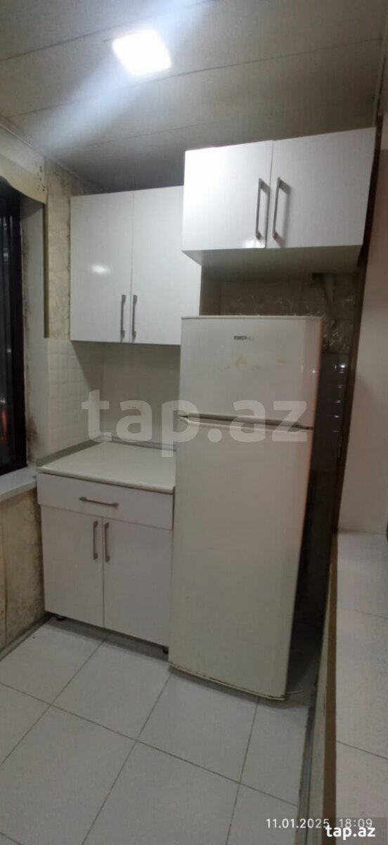 2-otaqlı mənzil kirayə verilir, Elmlər Akademiyası m., 33 m² (3)