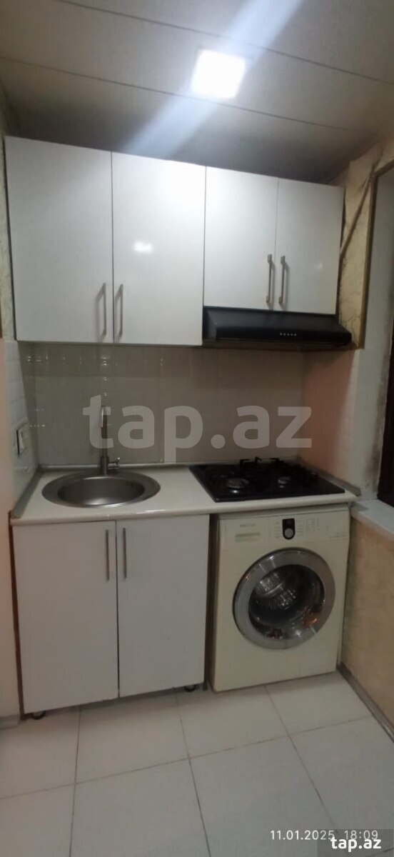 2-otaqlı mənzil kirayə verilir, Elmlər Akademiyası m., 33 m²